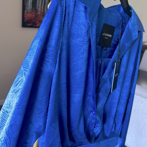 LE SUPERBE Montmartre Top In Blue - Picture 5 of 8